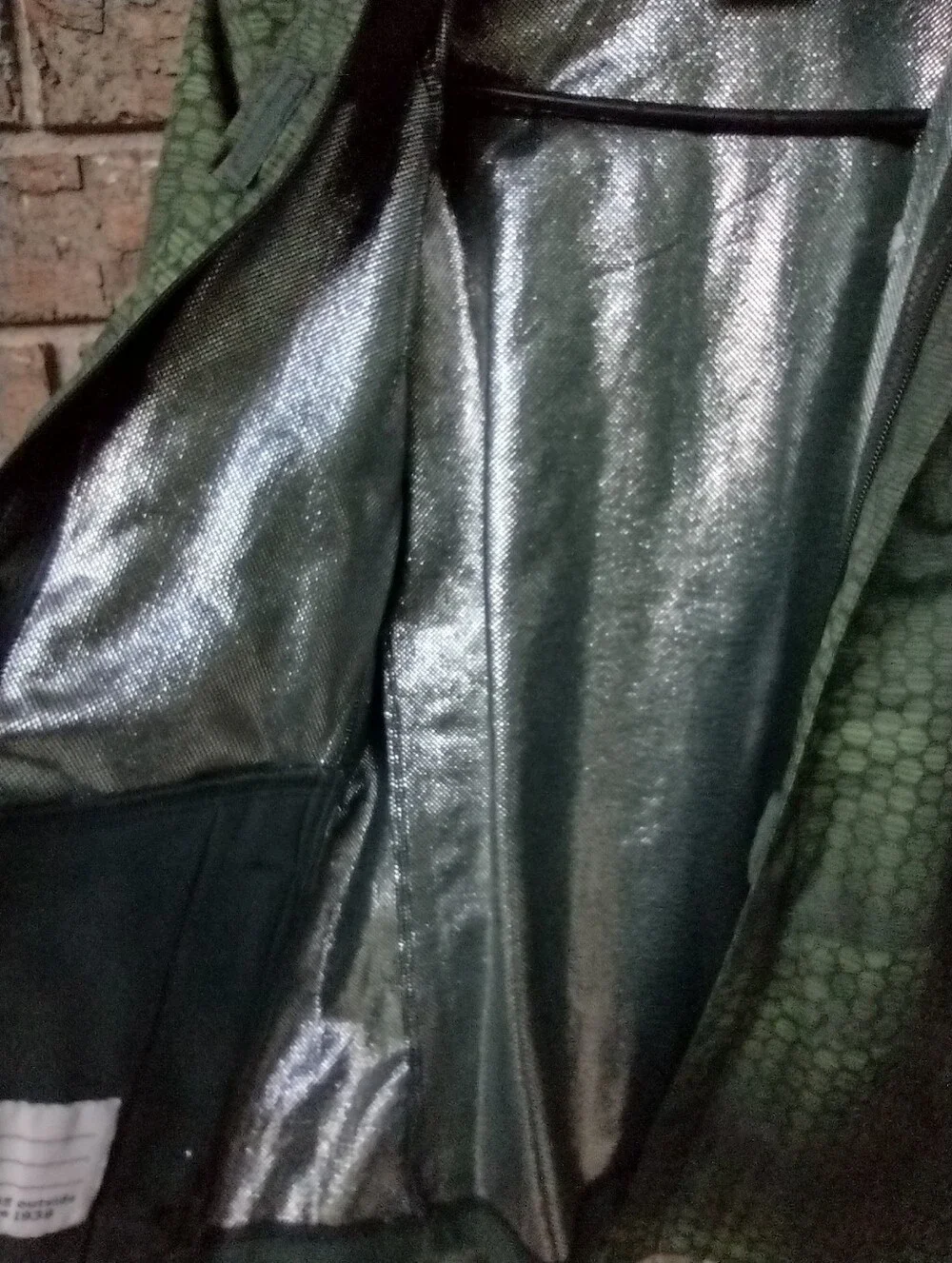 Columbia raincoat green